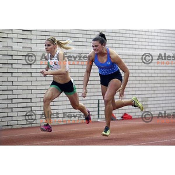 Slovenian National Athletics Indoor Championship in Ljubljana on February 14,2015