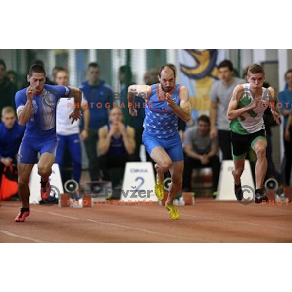 Jan Zumer at Slovenian National Athletics Indoor Championship in Ljubljana on February 14,2015