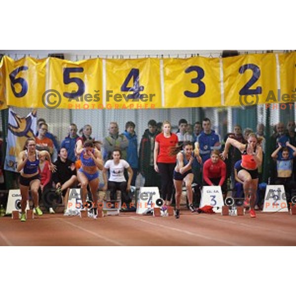 Slovenian National Athletics Indoor Championship in Ljubljana on February 14,2015