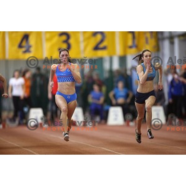 Slovenian National Athletics Indoor Championship in Ljubljana on February 14,2015