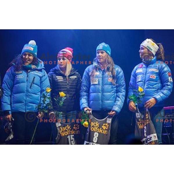 during giant slalom start number draw, 51st Golden Fox, Maribor, 20.2.2015