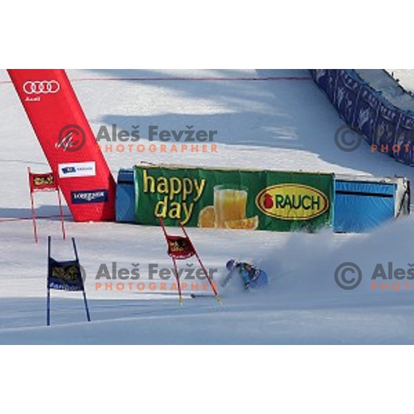 Tina Maze (SLO) during first run of 51. Golden Fox- Zlata Lisica FIS World Cup Giant Slalom in Maribor, Slovenia on February 21, 2015