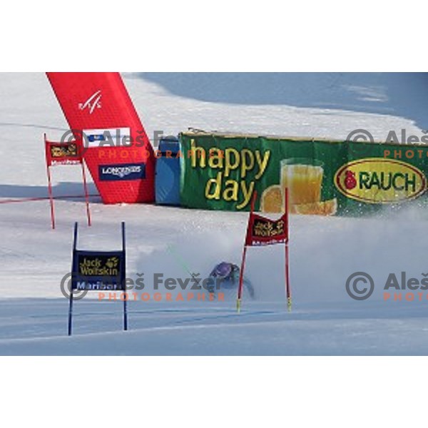 Tina Maze (SLO) during first run of 51. Golden Fox- Zlata Lisica FIS World Cup Giant Slalom in Maribor, Slovenia on February 21, 2015