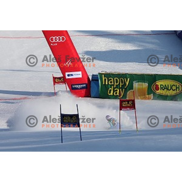 Tina Maze (SLO) during first run of 51. Golden Fox- Zlata Lisica FIS World Cup Giant Slalom in Maribor, Slovenia on February 21, 2015