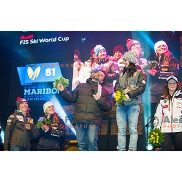 during slalom start number draw, 51st Golden Fox, Maribor, 21.2.2015