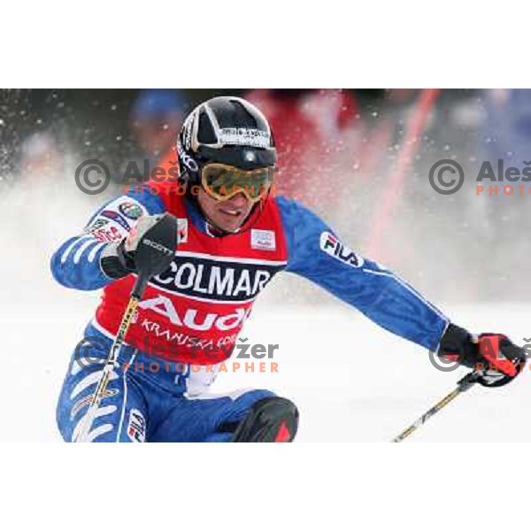 Giorgo Rocca, winner of World Cup Slalom, Vitranc Cup,Kranjska gora on December 26, 2005 