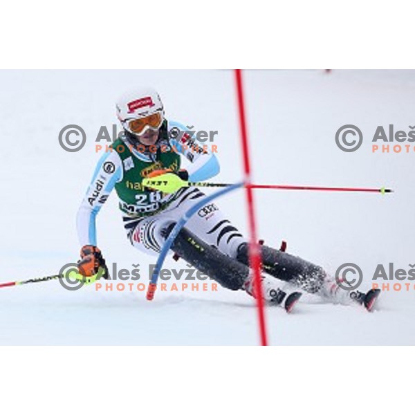 first run of 51. Golden Fox- Zlata Lisica FIS World Cup Slalom in Maribor, Slovenia on February 22, 2015