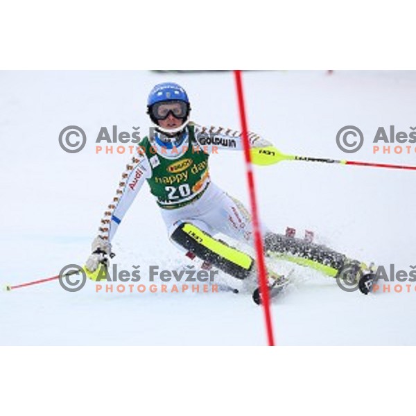 first run of 51. Golden Fox- Zlata Lisica FIS World Cup Slalom in Maribor, Slovenia on February 22, 2015