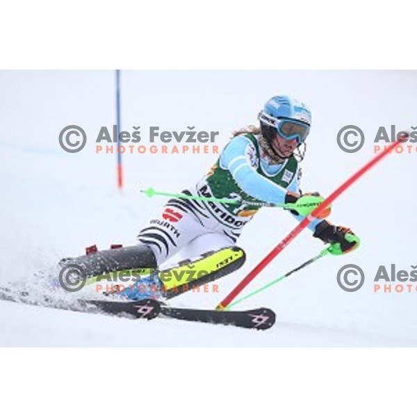 first run of 51. Golden Fox- Zlata Lisica FIS World Cup Slalom in Maribor, Slovenia on February 22, 2015