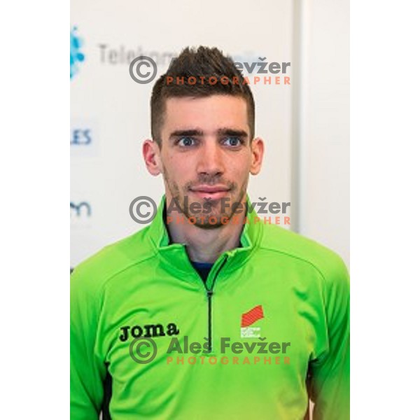 Ales Zver during Press conference before Athletics Indoor European Championships 2015, Ljubljana, Slovenia, on March 4, 2015