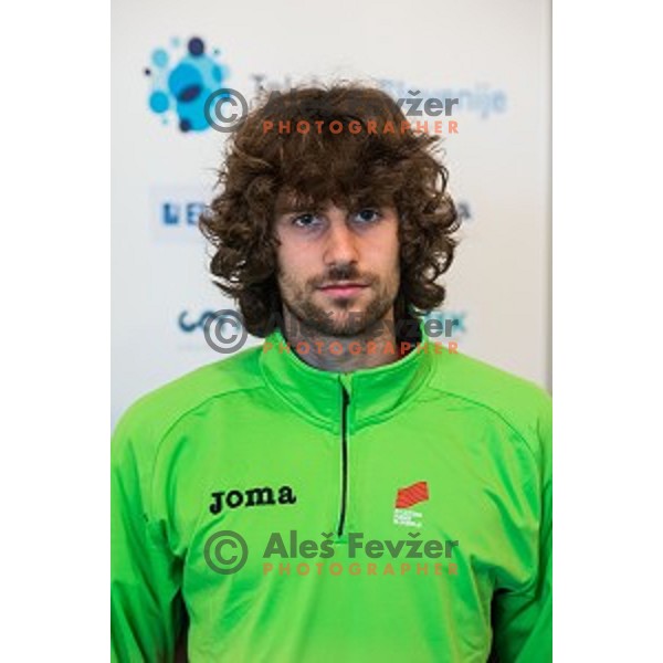 Luc Zalokar during Press conference before Athletics Indoor European Championships 2015, Ljubljana, Slovenia, on March 4, 2015