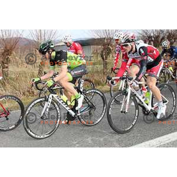 Ziga Groselj of Sava during Grand Prix of Izola UCI professional race, Izola, Slovenia on February 28, 2015