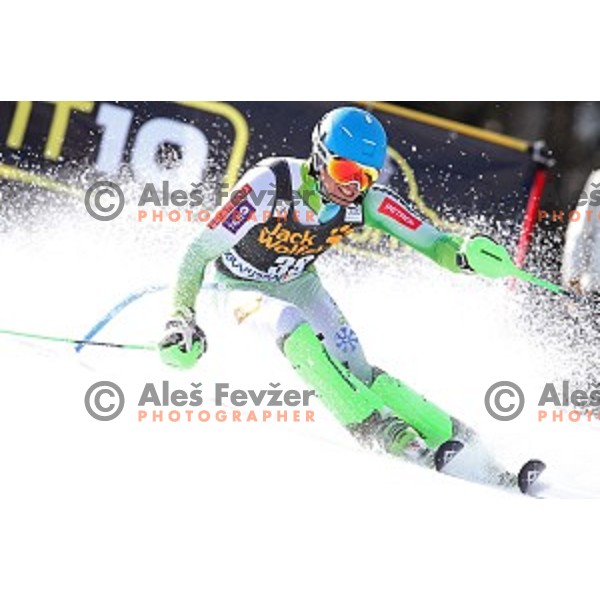 Matic Skube (SLO) at AUDI FIS Ski World Cup Slalom - 54.Vitranc Cup in Kranjska gora, Slovenia on March 15, 2015