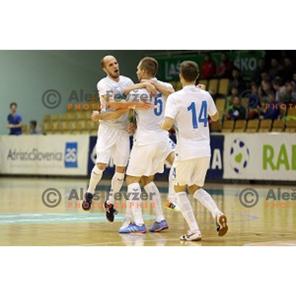 Igor Osredkar of Slovenia during futsal match Slovenia-Noreway in European Futsal Championships Qualifiers in group 5 in Tri Lilije, Lasko, Slovenia on March 18, 2015