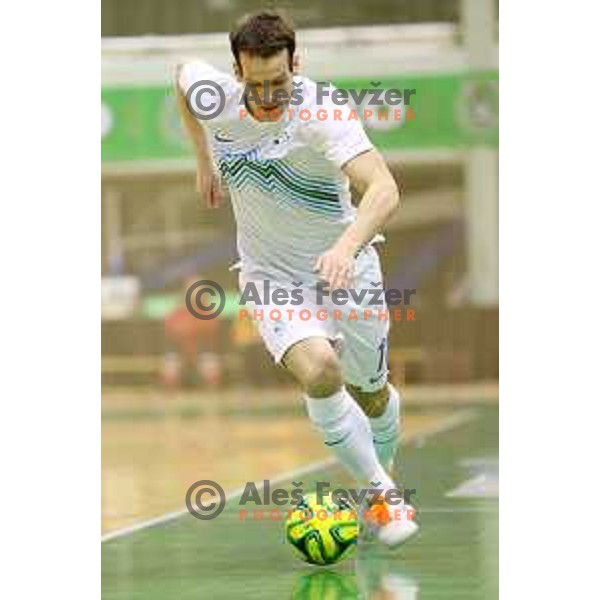 of Slovenia during futsal match Slovenia-Noreway in European Futsal Championships Qualifiers in group 5 in Tri Lilije, Lasko, Slovenia on March 18, 2015