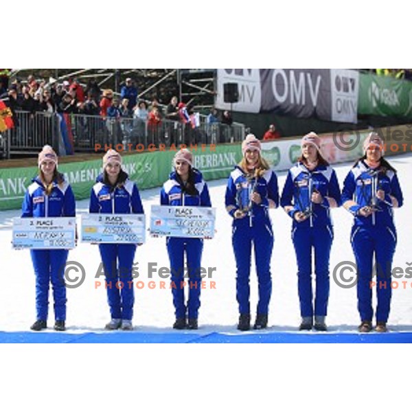 Team Ski flying competition during the Final of FIS Ski jumping World Cup in Planica, Slovenia on March 21, 2015