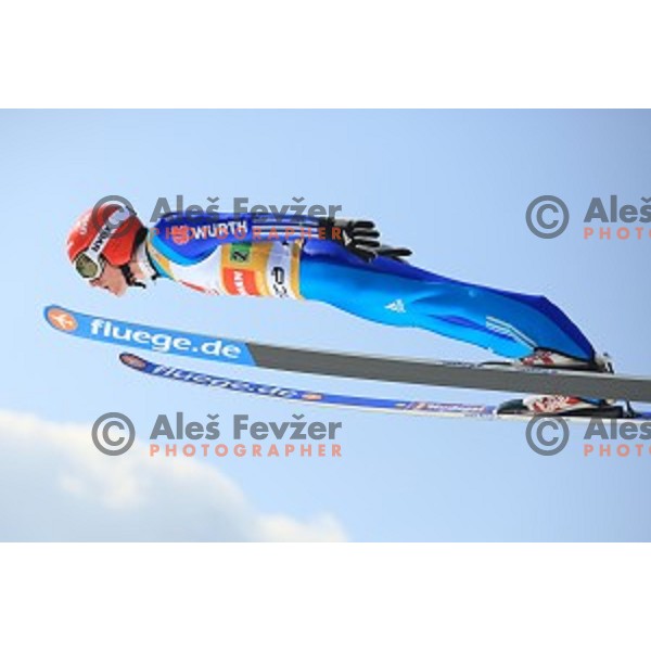 Team Ski flying competition during the Final of FIS Ski jumping World Cup in Planica, Slovenia on March 21, 2015
