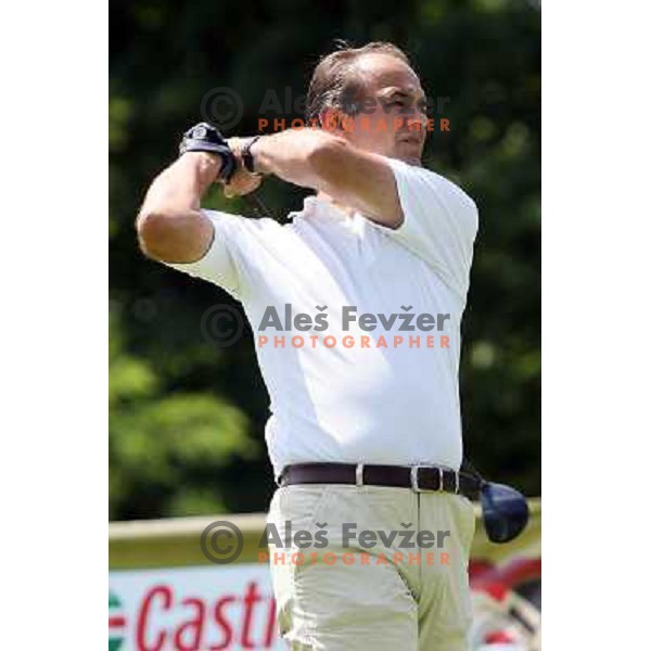 Drago Djuragic at Castrol golf tournament played on Kings Golf course at Bled 2.8.2007. Photo by Ales Fevzer 
