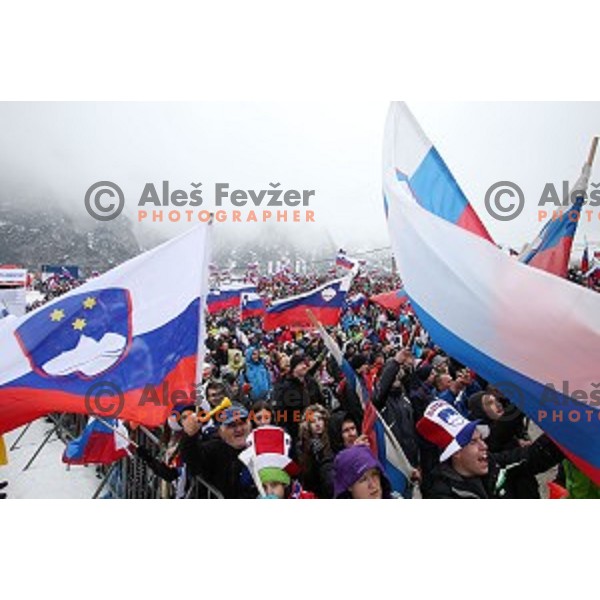 Ski flying competition during the Final of FIS Ski jumping World Cup in Planica, Slovenia on March 22, 2015