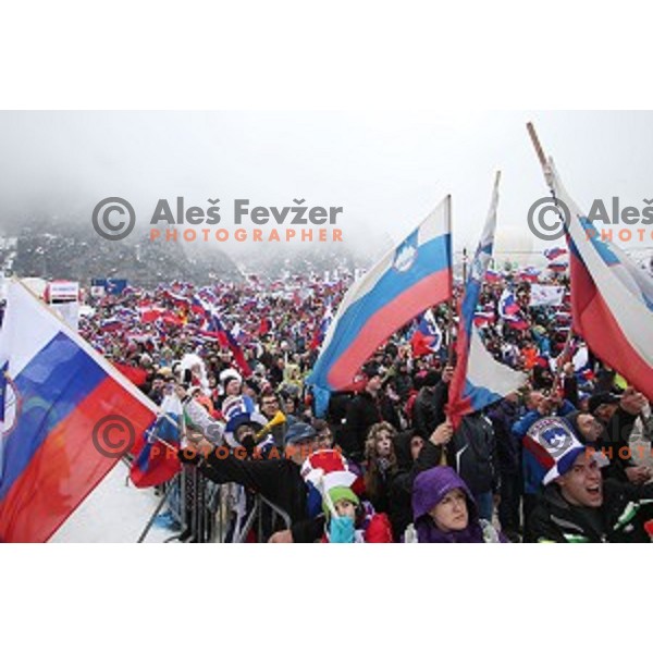 Ski flying competition during the Final of FIS Ski jumping World Cup in Planica, Slovenia on March 22, 2015