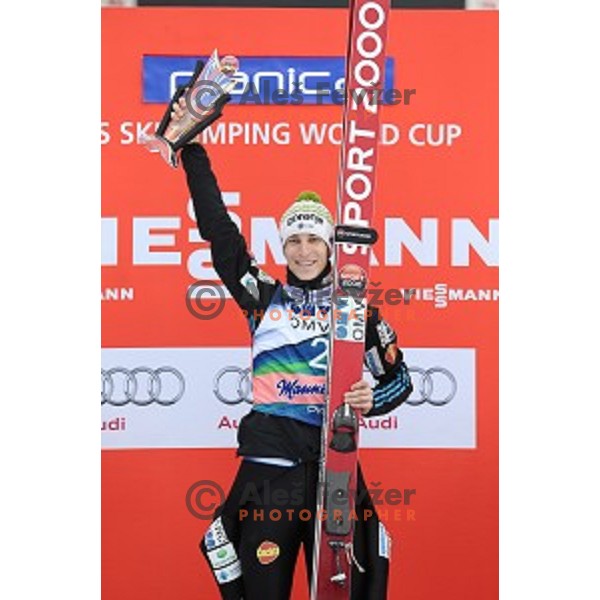Jurij Tepes (SLO, winner of Ski flying competition during the Final of FIS Ski jumping World Cup in Planica, Slovenia on March 22, 2015