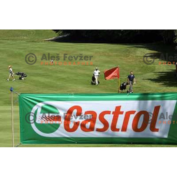 Walking on hole 9 at Castrol golf tournament played on Kings Golf course at Bled 2.8.2007. Photo by Ales Fevzer 