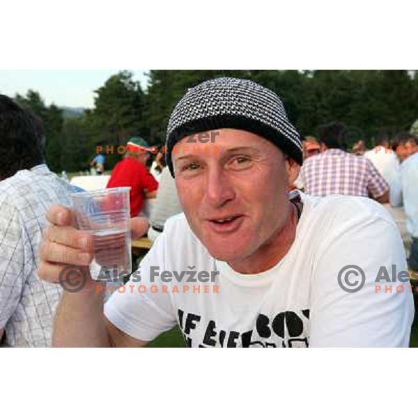 Emil Sarkanj, winner in group B with 42 neto points at Castrol golf tournament played on Kings Golf course at Bled 2.8.2007. Photo by Ales Fevzer 