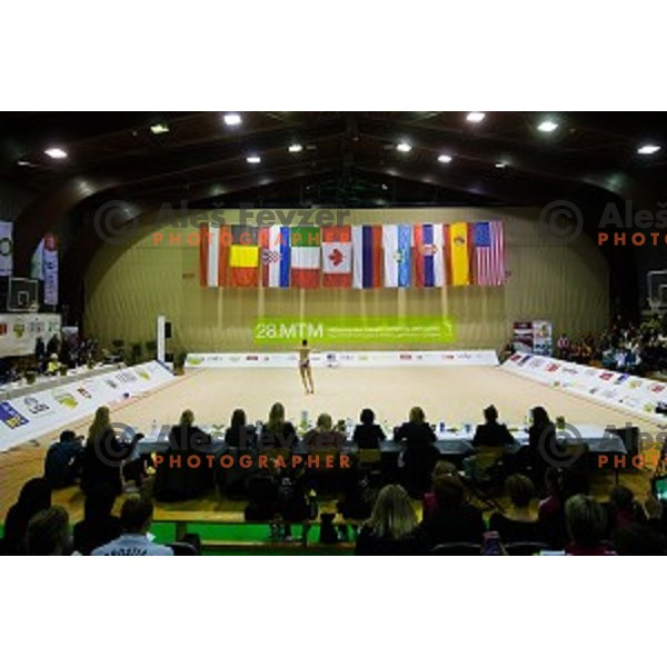 During 28. MTM - International Tournamnt in Rhytmic Gymnastics, in Arena Krim, Ljubljana, Slovenia, on April 4th, 2015