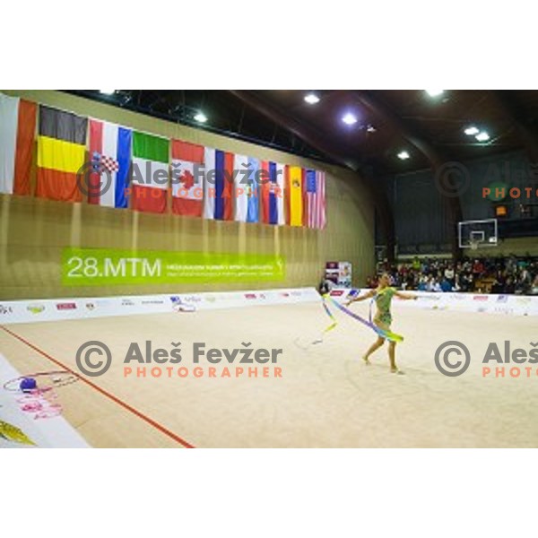 During 28. MTM - International Tournamnt in Rhytmic Gymnastics, in Arena Krim, Ljubljana, Slovenia, on April 4th, 2015
