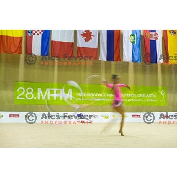 During 28. MTM - International Tournamnt in Rhytmic Gymnastics, in Arena Krim, Ljubljana, Slovenia, on April 4th, 2015