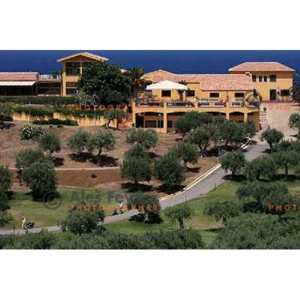 Restaurant and Club house at Le Madonie golf club,Collesano, Sicily, Italia. Photo by Ales Fevzer 