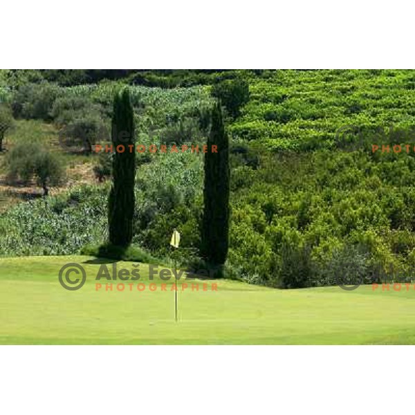 11th green at Le Madonie golf club,Collesano, Sicily, Italia. Photo by Ales Fevzer 