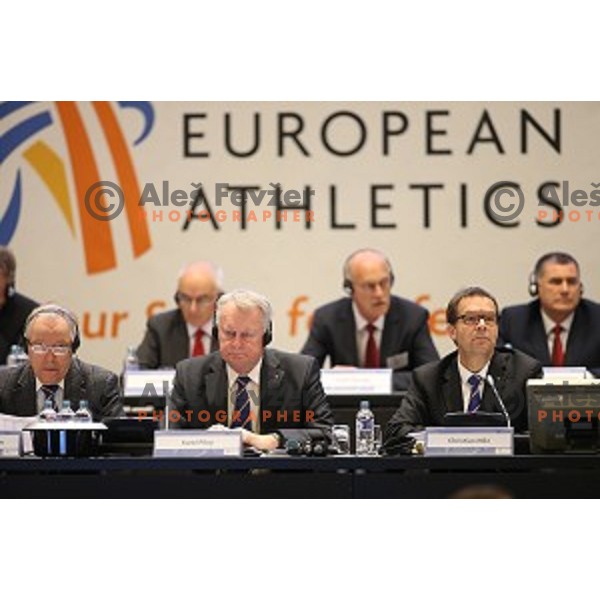European Athletics Congress Bled 2015 held in Brdo Congress Centre, Slovenia on April 11, 2015