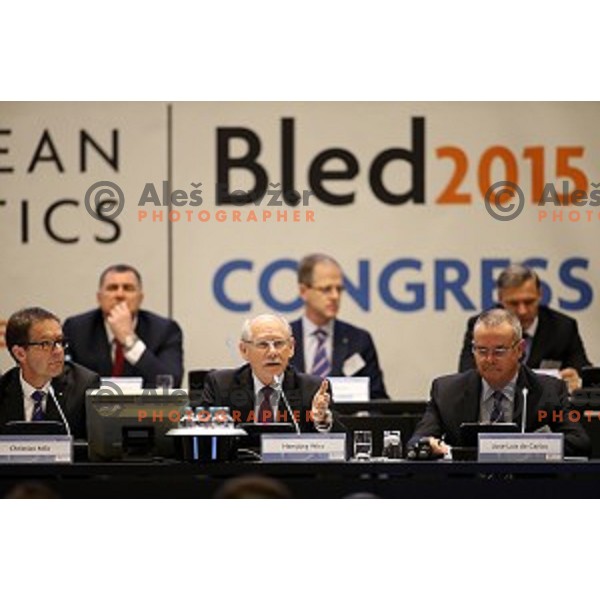 European Athletics Congress Bled 2015 held in Brdo Congress Centre, Slovenia on April 11, 2015