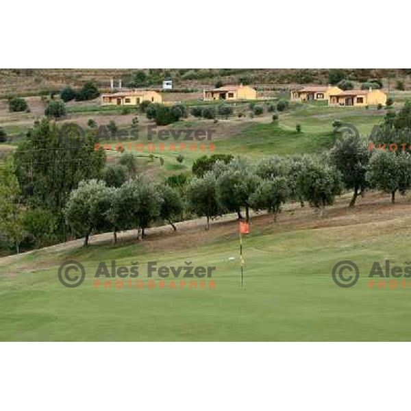 Hole 4 at Le Madonie golf club,Collesano, Sicily, Italia. Photo by Ales Fevzer 