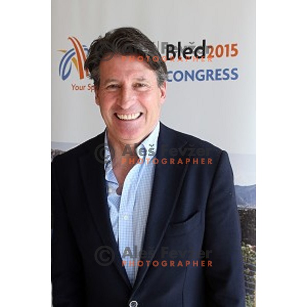 Sebastian Coe during European Athletics Congress Bled 2015 held in Brdo Congress Centre, Slovenia on April 11, 2015