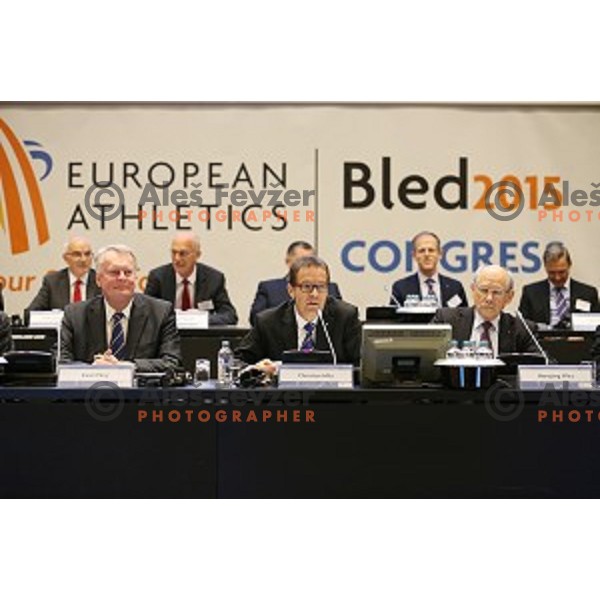European Athletics Congress Bled 2015 held in Brdo Congress Centre, Slovenia on April 11, 2015