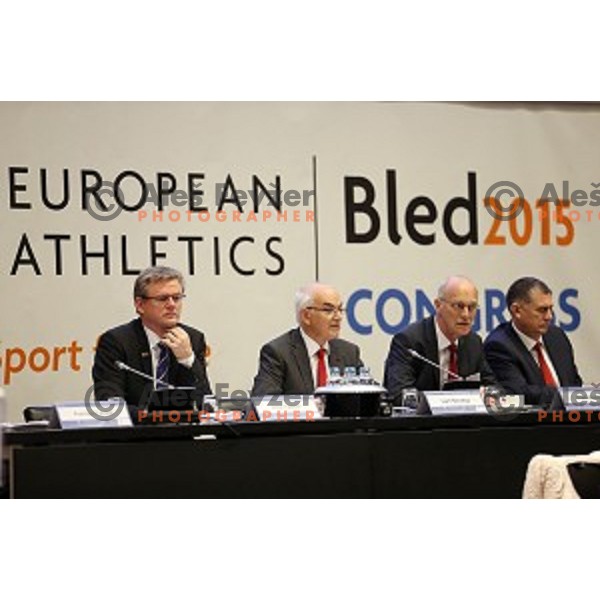 European Athletics Congress Bled 2015 held in Brdo Congress Centre, Slovenia on April 11, 2015