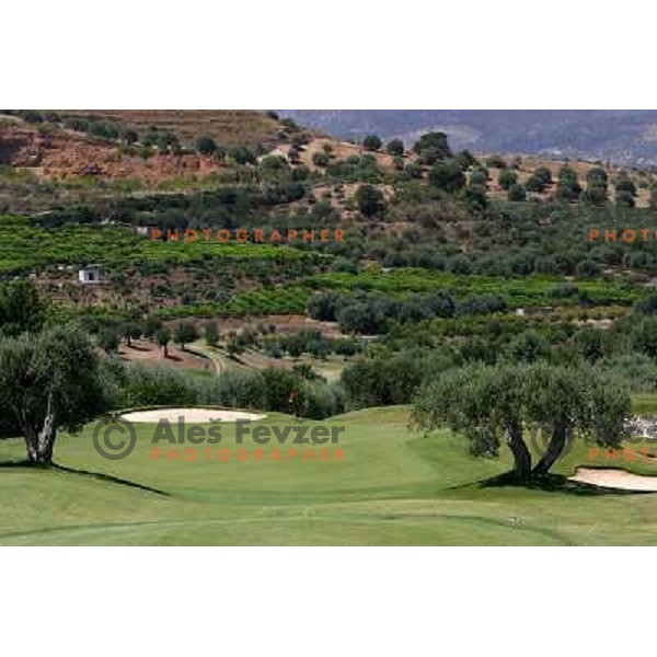 2nd green at Le Madonie golf club,Collesano, Sicily, Italia. Photo by Ales Fevzer 