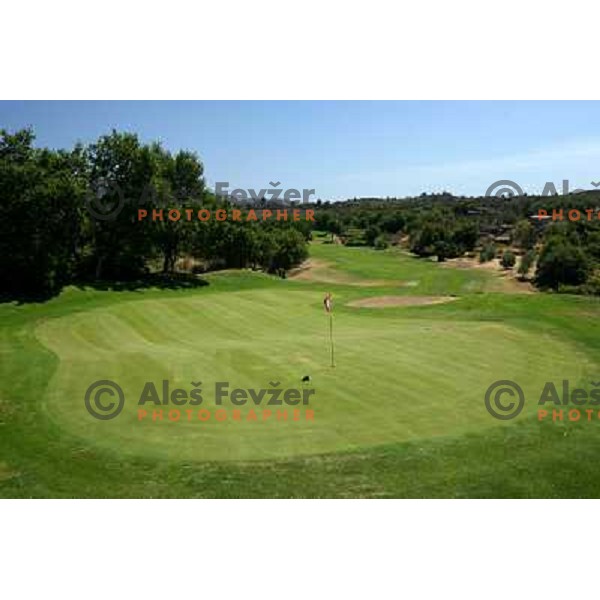 16th green at Il Picciolo golf club,Sicily,Italia. Photo by Ales Fevzer 