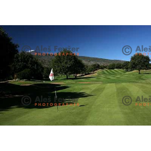9th green at Il Picciolo golf club,Sicily,Italia. Photo by Ales Fevzer 