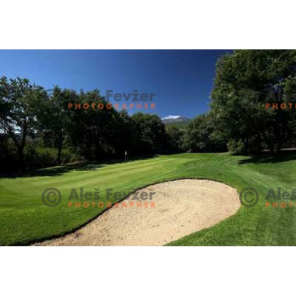 6th green at Il Picciolo golf club,Sicily,Italia. Photo by Ales Fevzer 