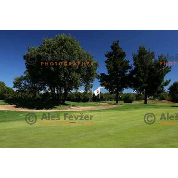 5th green at Il Picciolo golf club,Sicily,Italia. Photo by Ales Fevzer 