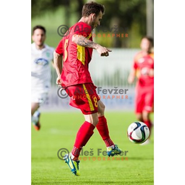 Aljaz Kreft in action during football match Rudar - Olimpija, Round 32 of Prvaliga Telekom Slovenije, Velenje, Slovenia, 06.05.2015