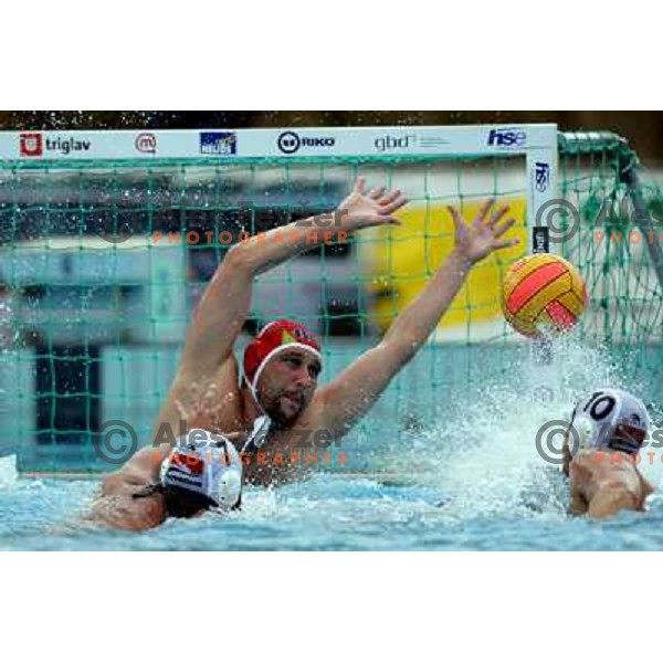 Belofastov at match Slovenia-Montenegro played at Tristar waterpolo tournament in Kranj, Slovenia 18.8.2007.Photo by Ales Fevzer 