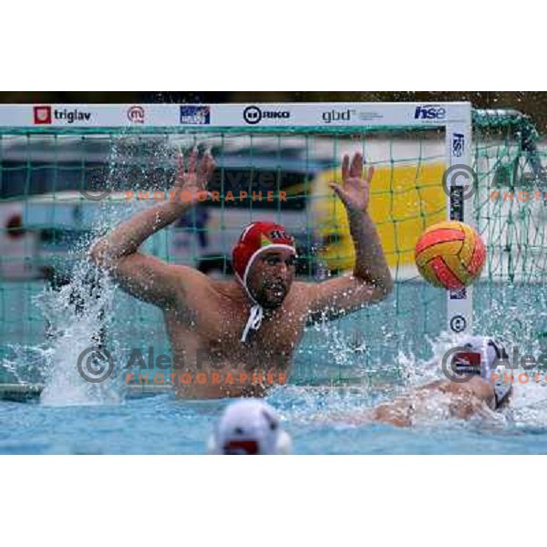 Belofastov at match Slovenia-Montenegro played at Tristar waterpolo tournament in Kranj, Slovenia 18.8.2007.Photo by Ales Fevzer 