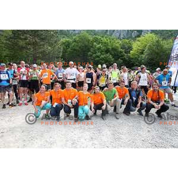 First edition of 100 km Ultra trail Vipava Valley with more than 400 runners at 25 km, 50 km and 100 km distance with spectacular 360 degrees view over Vipava Valley on May 9, 2015