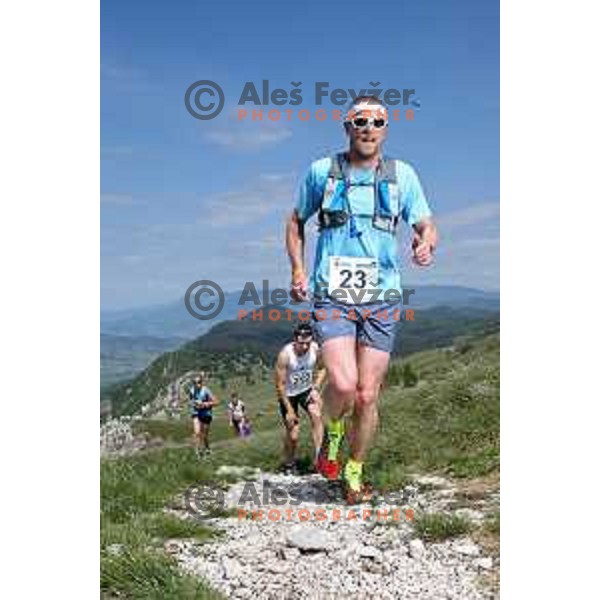 First edition of 100 km Ultra trail Vipava Valley with more than 400 runners at 25 km, 50 km and 100 km distance with spectacular 360 degrees view over Vipava Valley on May 9, 2015