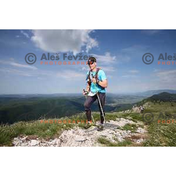First edition of 100 km Ultra trail Vipava Valley with more than 400 runners at 25 km, 50 km and 100 km distance with spectacular 360 degrees view over Vipava Valley on May 9, 2015