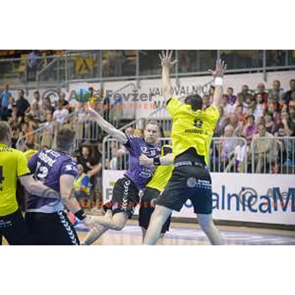 Poklar Tine in action during half final handball game, Maribor - Velenje Gorenje, played in Tabor Hall on 13.5.2015, Maribor